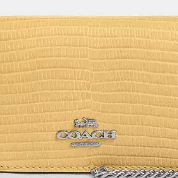 Coach Mini Wallet On A Chain - Picture 1 of 11